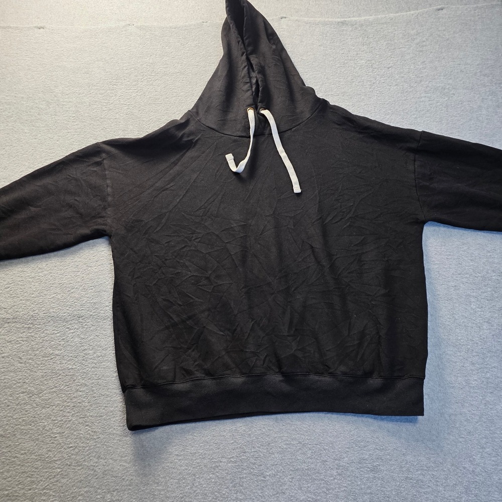Hoodie Mens XL Black Pullover Drawstring Sweatshirt Buffalo David Bitton